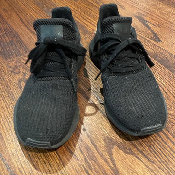 adidas Shoes - Adidas Black Mesh Sneakers